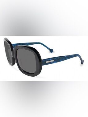 Jonathan Adler Capri Sunglasses Blue Tortoiseshell